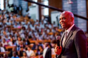 Mr. Tony Elumelu CON, Founder Tony Elumelu Foundation, addresses 1000 African entrepreneurs at the 2nd edition of the annual Tony Elumelu Foundation Entrepreneurship Forum, which recently held in Lagos