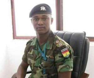 The military officer Maxwell Mahama