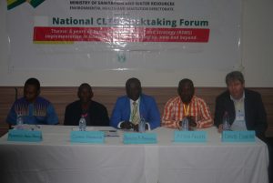 3rd From Right-Mr. Patrick A Asumadu, Director of PPBME at the MSWR