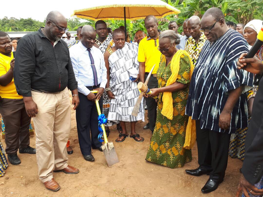 MTN Ghana Foundation Cuts Sod for Construction of Ultramodern Library