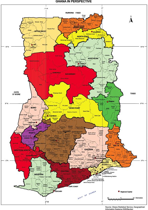 Map Ghana News 