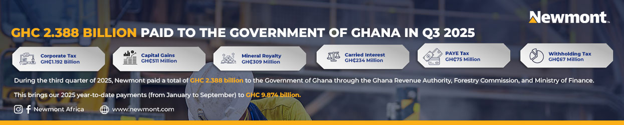 Newmont Q3 Tax Banner Ad